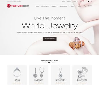 Mẫu website thương mại điện tử - WDTMDT - 14